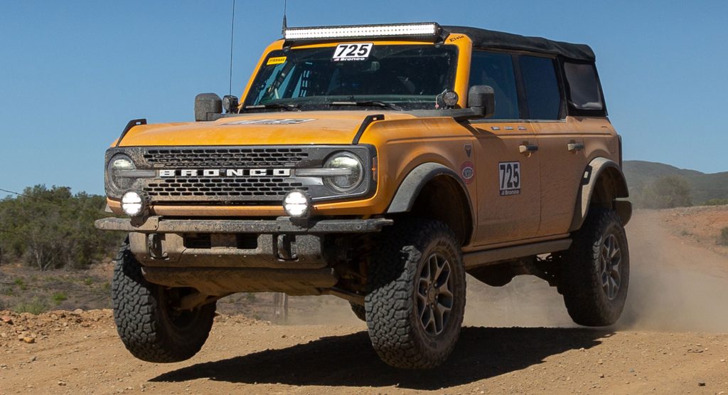  2021 Ford Bronco Finishes Third In Class At NORRA Mexican 1000 Rally