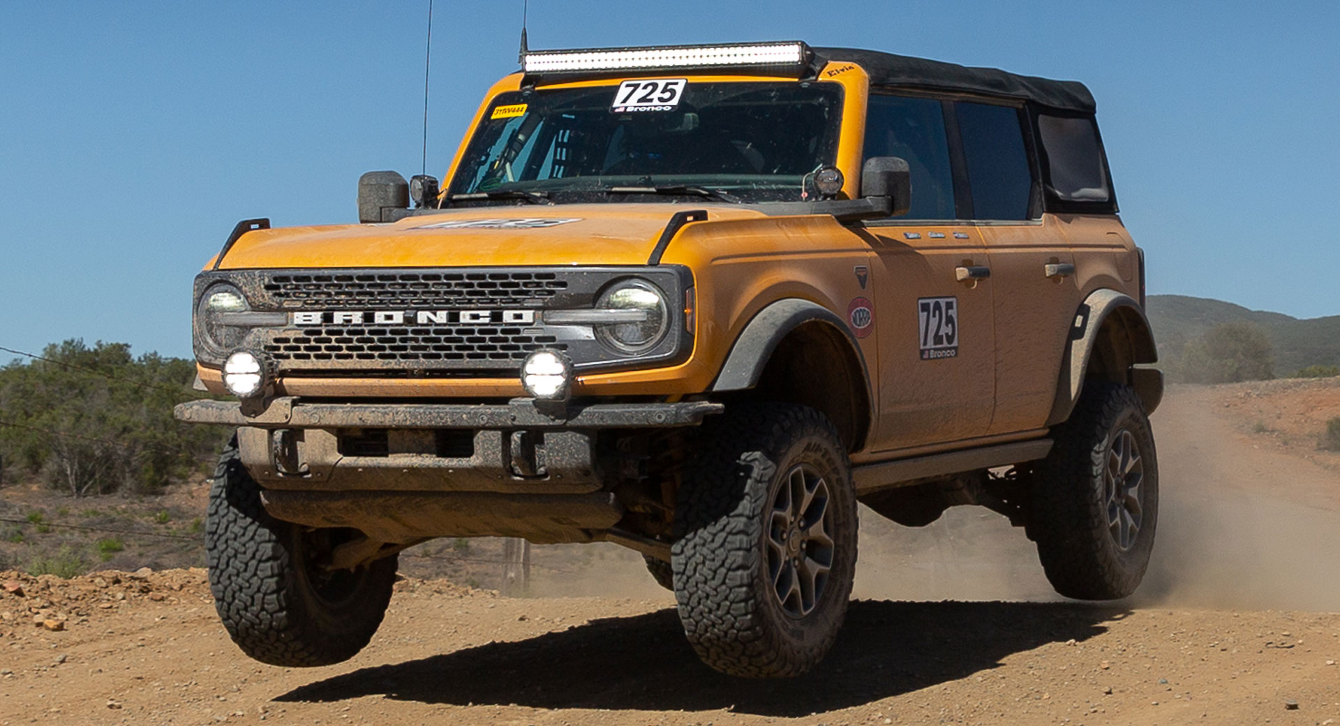 2021 Ford Bronco Finishes Third In Class At NORRA Mexican 1000 Rally