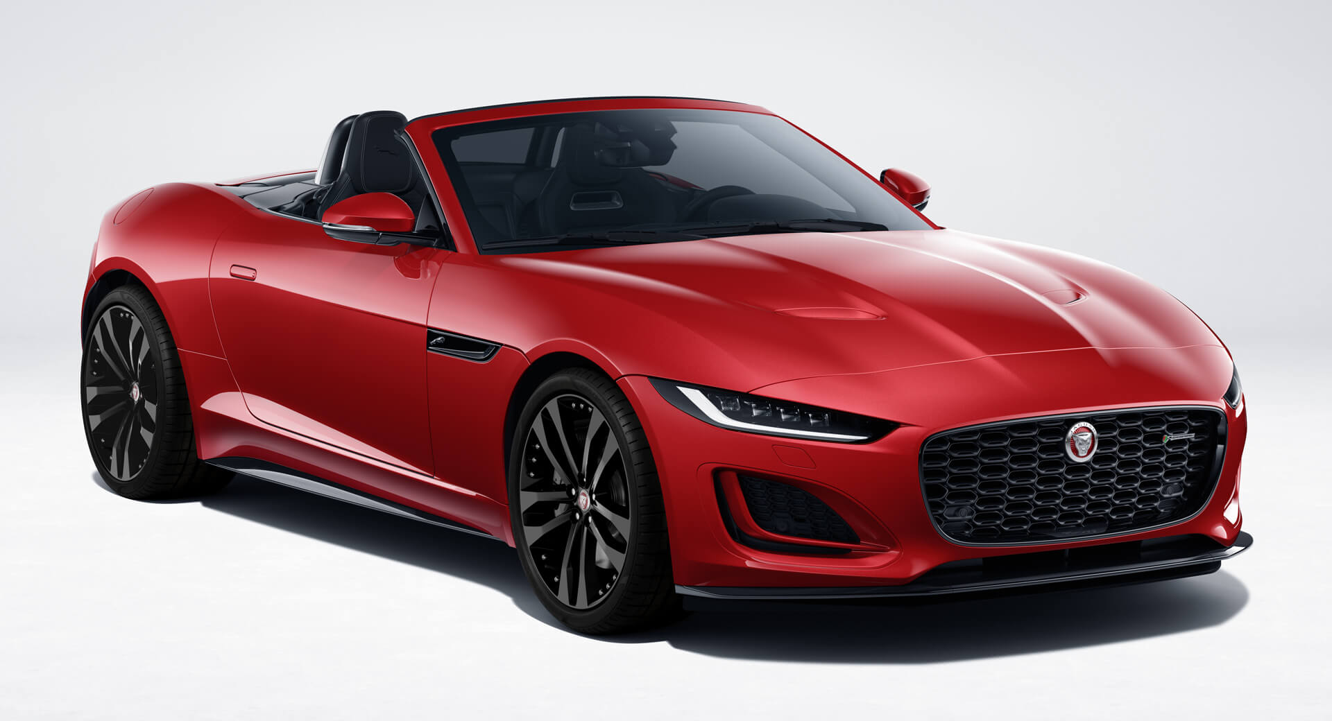 jaguar f type coupe r red
