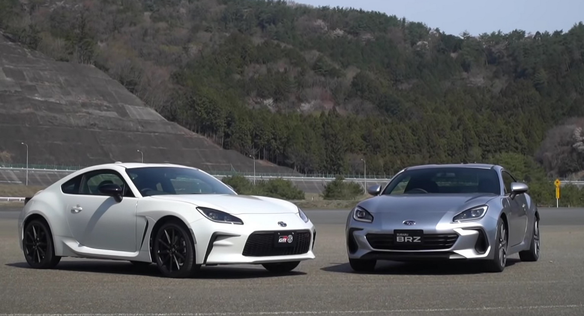 Watch The 2022 Toyota GR 86 And Subaru BRZ Twins Get Driven Back To