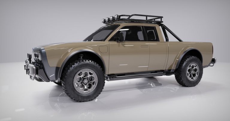 Alpha Wolf+ Gives The Electric Pickup Extra Space With Extended Cab ...
