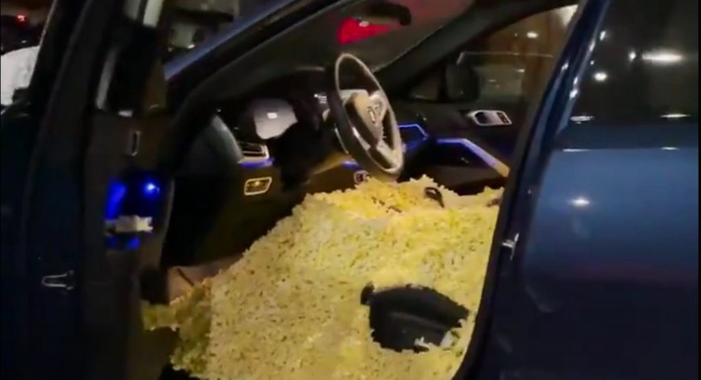  Indiana Pacers Prank Rookie By Filling BMW X6 With Popcorn