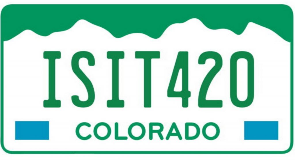  Colorado Disability Funding Committee Auctions Off Weed-Themed License Plates