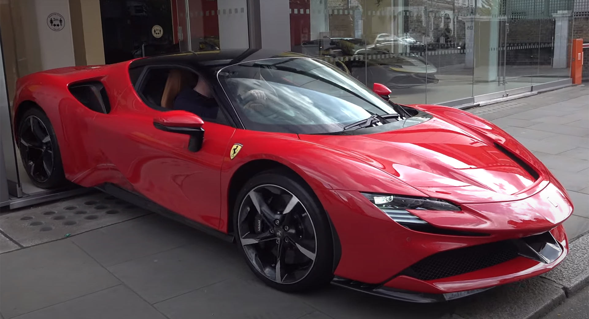 Rosso Corsa Ferrari SF90 Stradale Gets Delivered In London | Carscoops