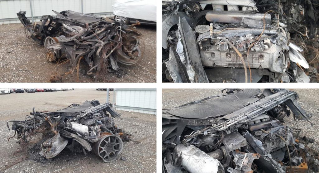  This Crumpled And Burnt Mess Used To Be A Ford GT – And It’s For Sale!