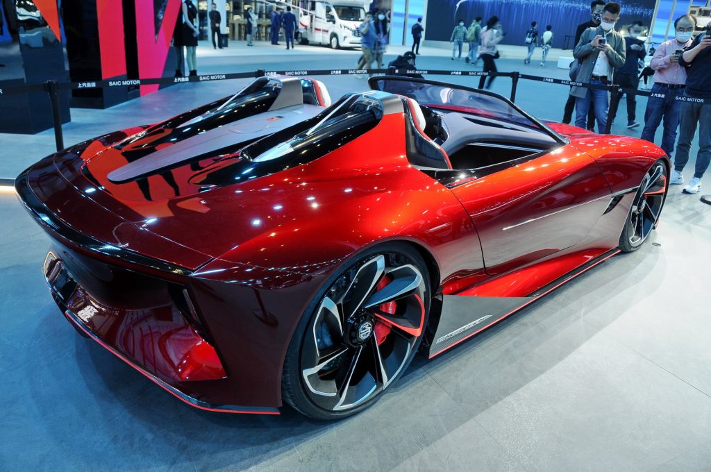 MG Cyberster Electric Roadster Concept Does 0-62 In 3 Sec, Has 500 Mile ...