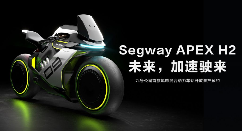 Segway Unveils Futuristic Hydrogen-Powered Apex H2 ...