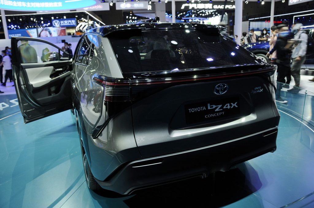 New Toyota BZ4X Concept Previews Subaru Co-Developed Electric SUV ...