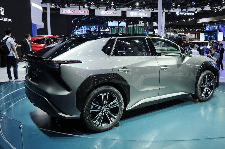 New Toyota bZ4X Concept Previews Subaru Co-Developed Electric SUV ...