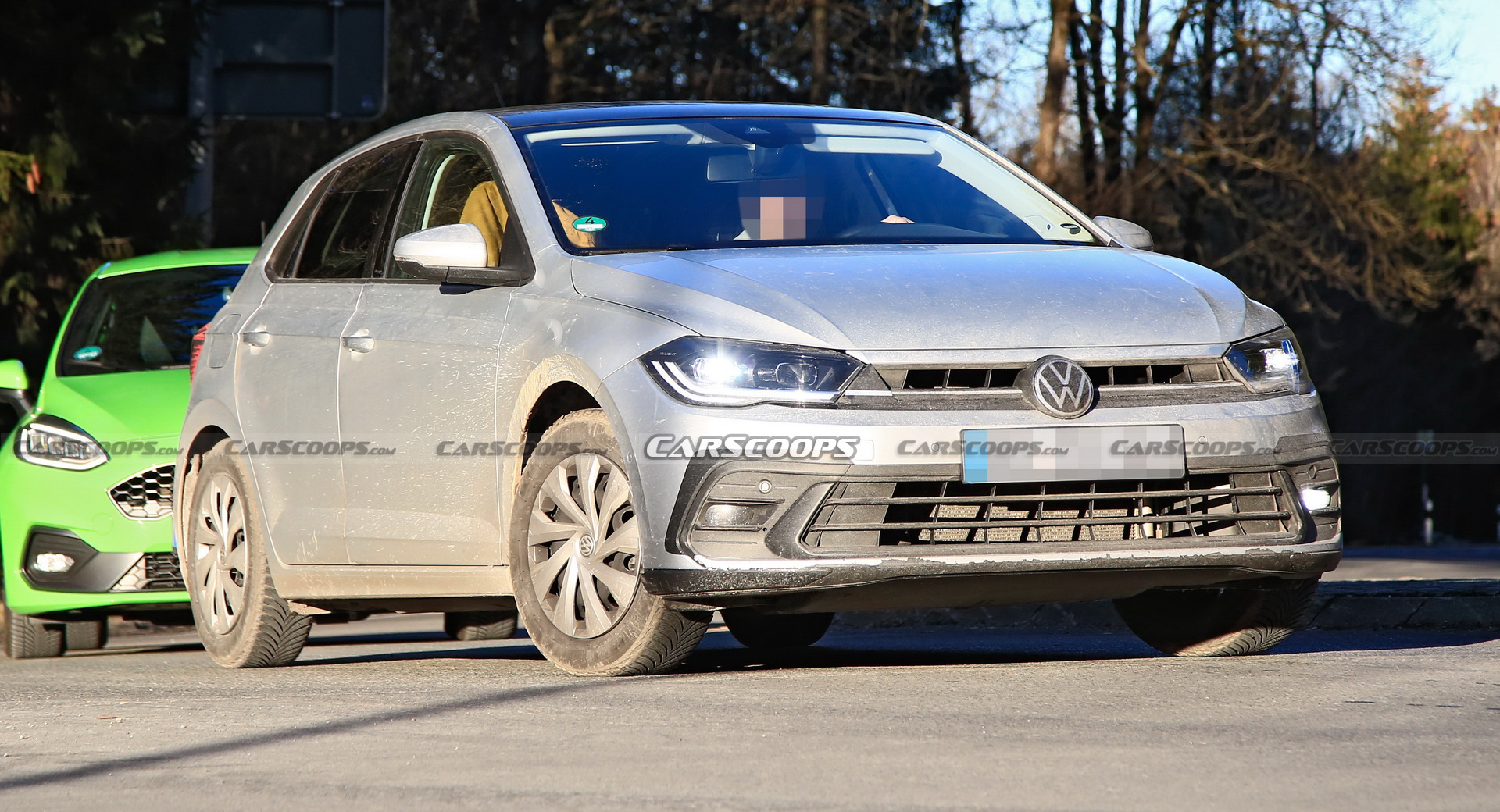 2021 Vw Polo Facelift Caught With Minimal Camo Ahead Of April 22 Debut