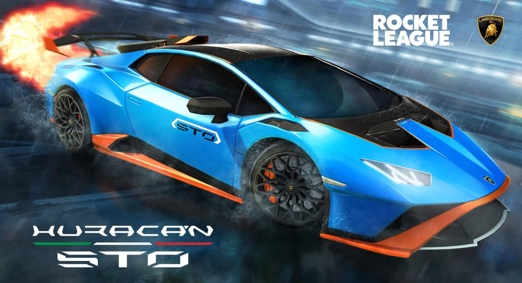  Thrash The Lamborghini Huracan STO From The Comfort Of Your Home In Rocket League