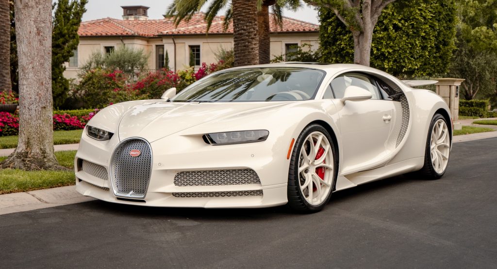  This One-Off Bugatti Chiron Was Dressed By A Greek Messenger, Inspired By A Bag, And Painted With Chalk