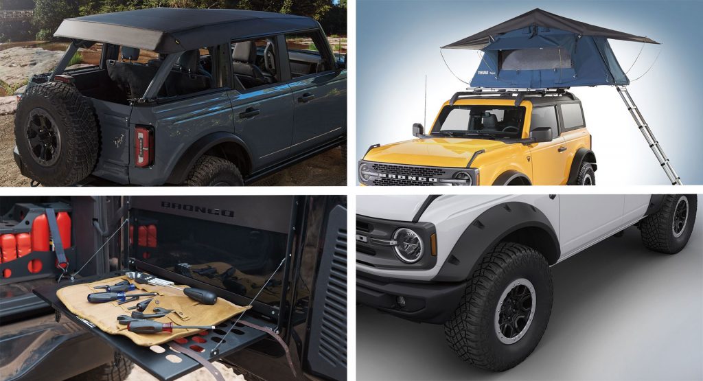  Ford Unveils Nearly 200 Accessories For The 2021 Bronco, These Are The Five Of The Coolest