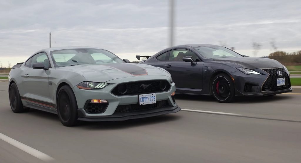  The Five-Point-Oh Show: Ford Mustang Mach 1 Goes Up Against The Lexus RC F Track Edition