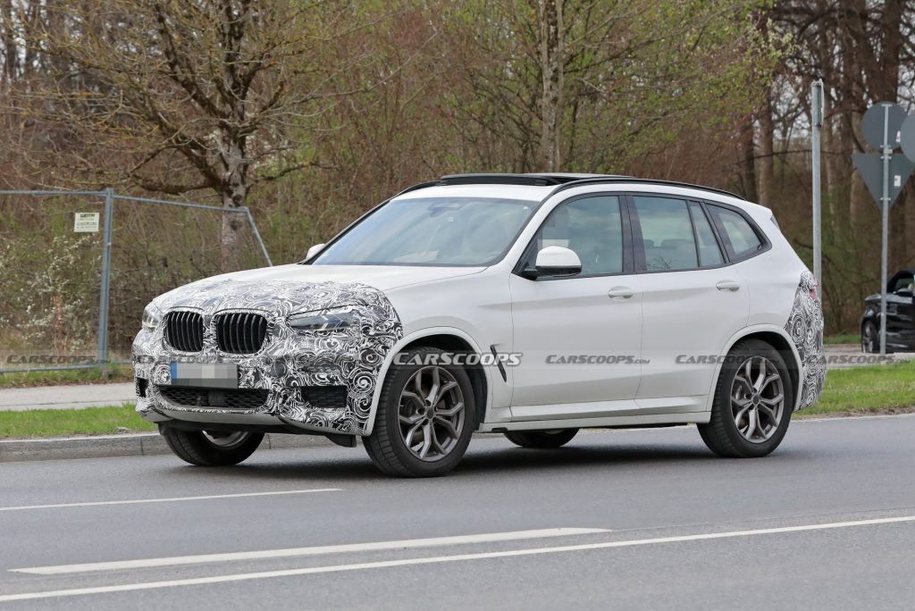 2021 BMW X3 Drops Camo, Shows Off Normal-Sized Kidney Grille In New Spy ...