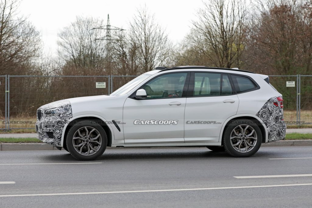 2021 BMW X3 Drops Camo, Shows Off Normal-Sized Kidney Grille In New Spy ...