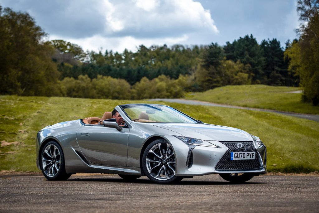 That's Extremely Cool: Lexus Deep Freezes LC 500 Convertible To Test ...