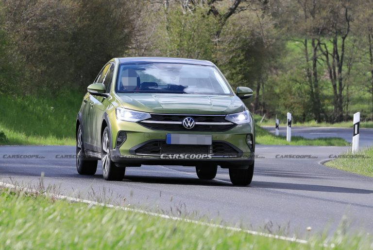 Vw Taigo Spied Naked In Europe Looks The Same As South Americas Nivus Carscoops