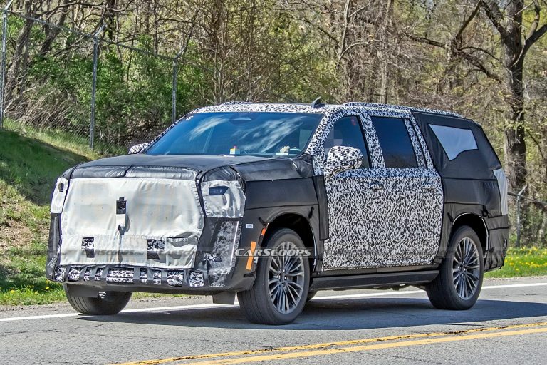 Is Cadillac Testing A Blackwing-Powered 2022 Escalade V? | Carscoops