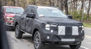 2023 Ford Ranger Spied Alongside The Current Model | Carscoops