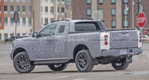 2023 Ford Ranger Spied Alongside The Current Model | Carscoops