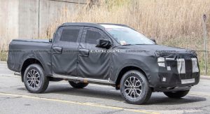 2023 Ford Ranger Spied Alongside The Current Model | Carscoops