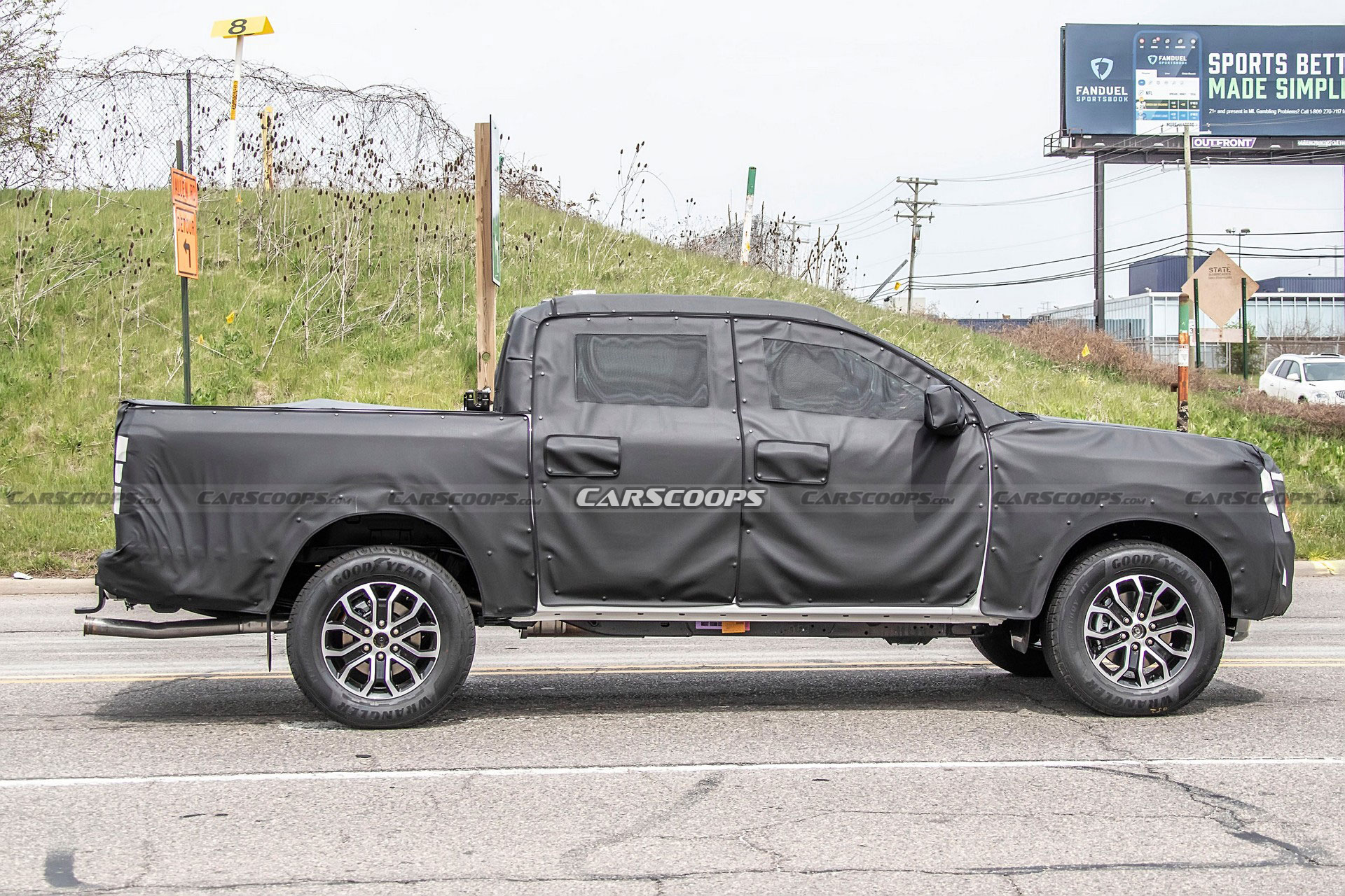 2023 Ford Ranger Spied Alongside The Current Model | Carscoops