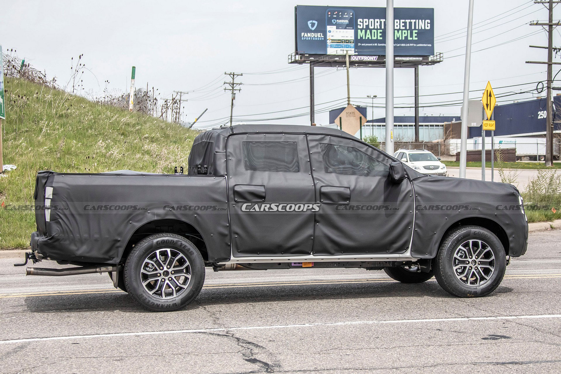 2023 Ford Ranger Spied Alongside The Current Model | Carscoops