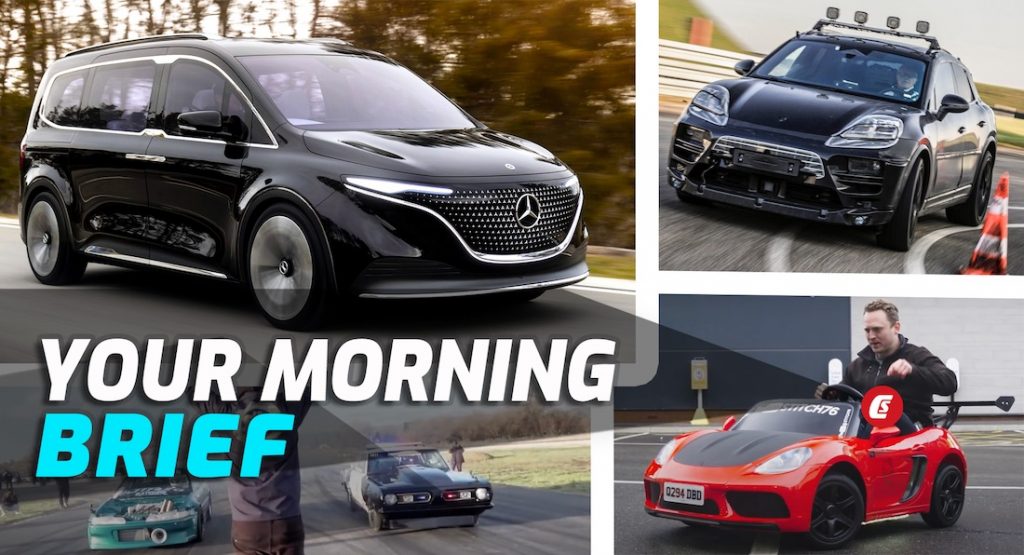  Ferrari F40 On Fire, Ford F-150 Lightning EV, Porsche Macan Electric, Mercedes EQT: Your Morning Brief