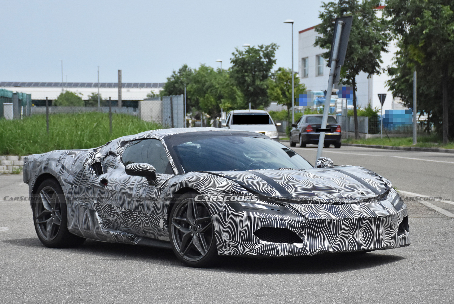 New Ferrari ‘F171’ V6 Hybrid Model Spotted Wearing Production Body ...