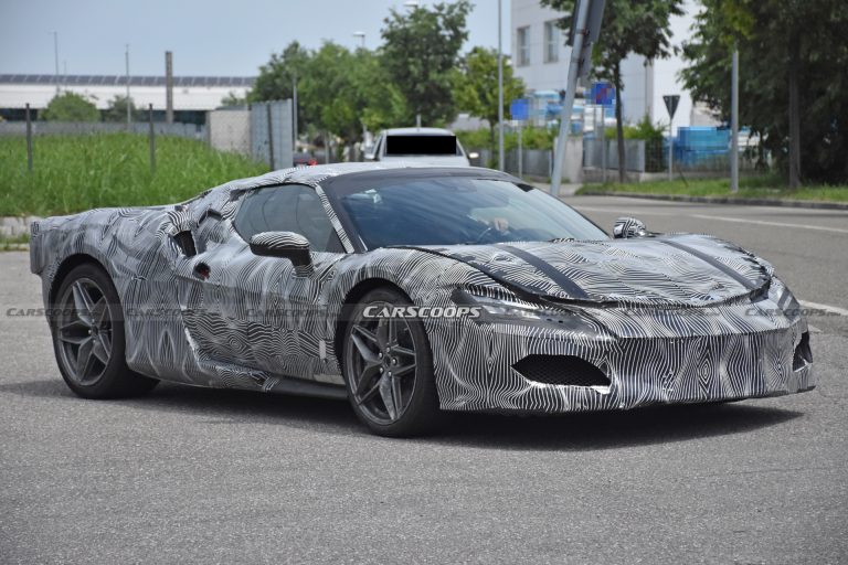 New Ferrari ‘F171’ V6 Hybrid Model Spotted Wearing Production Body ...