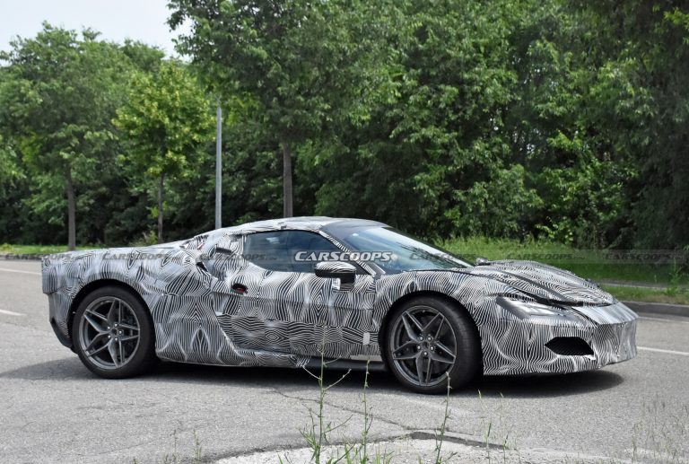 New Ferrari ‘F171’ V6 Hybrid Model Spotted Wearing Production Body ...