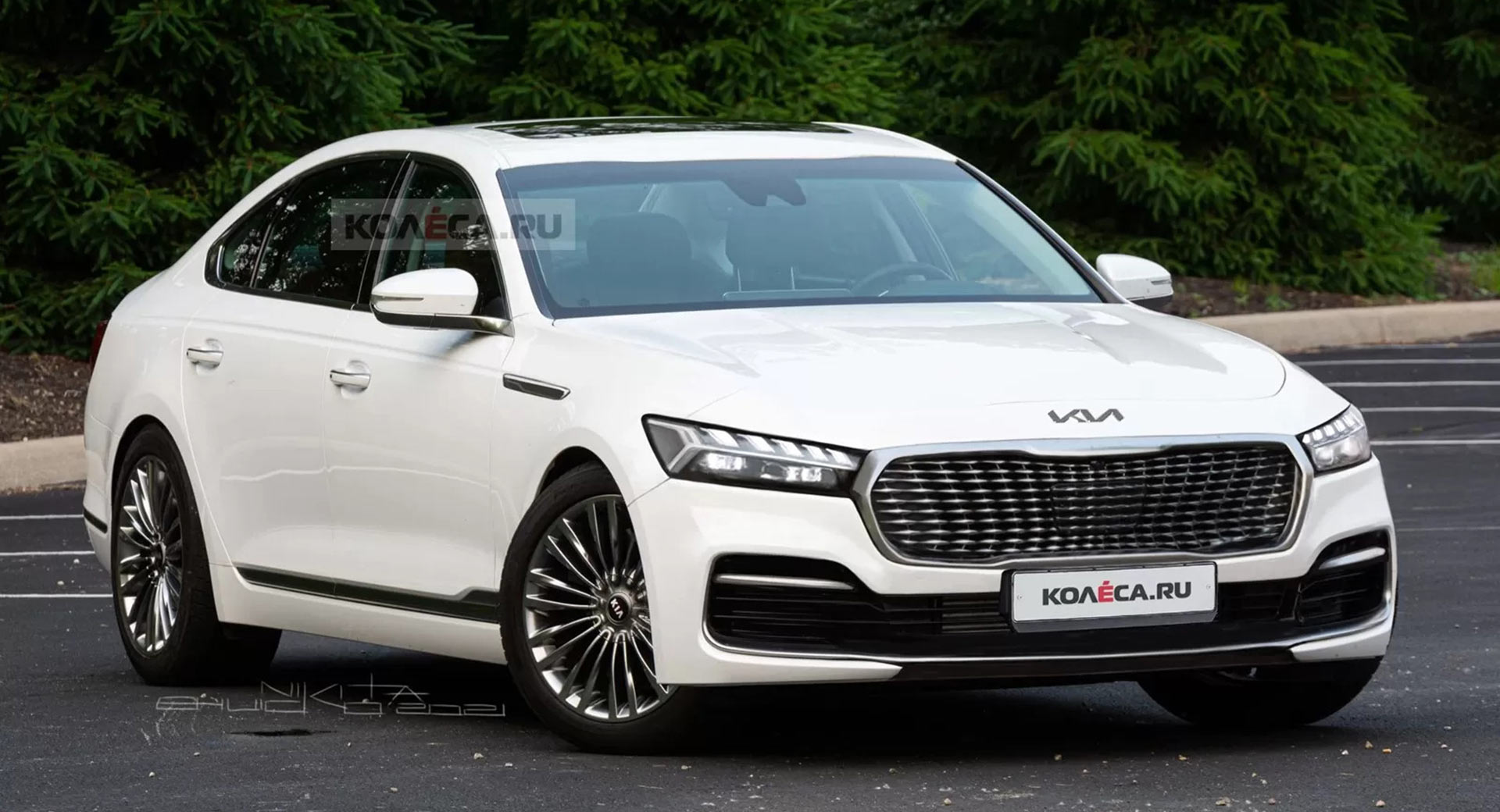 Kia’s K9 / K900 Will Get An Update, And It Could Look Like This | Carscoops