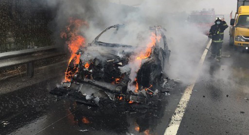  Lamborghini Urus Destroyed In Taiwan After Alleged Electrical Fire