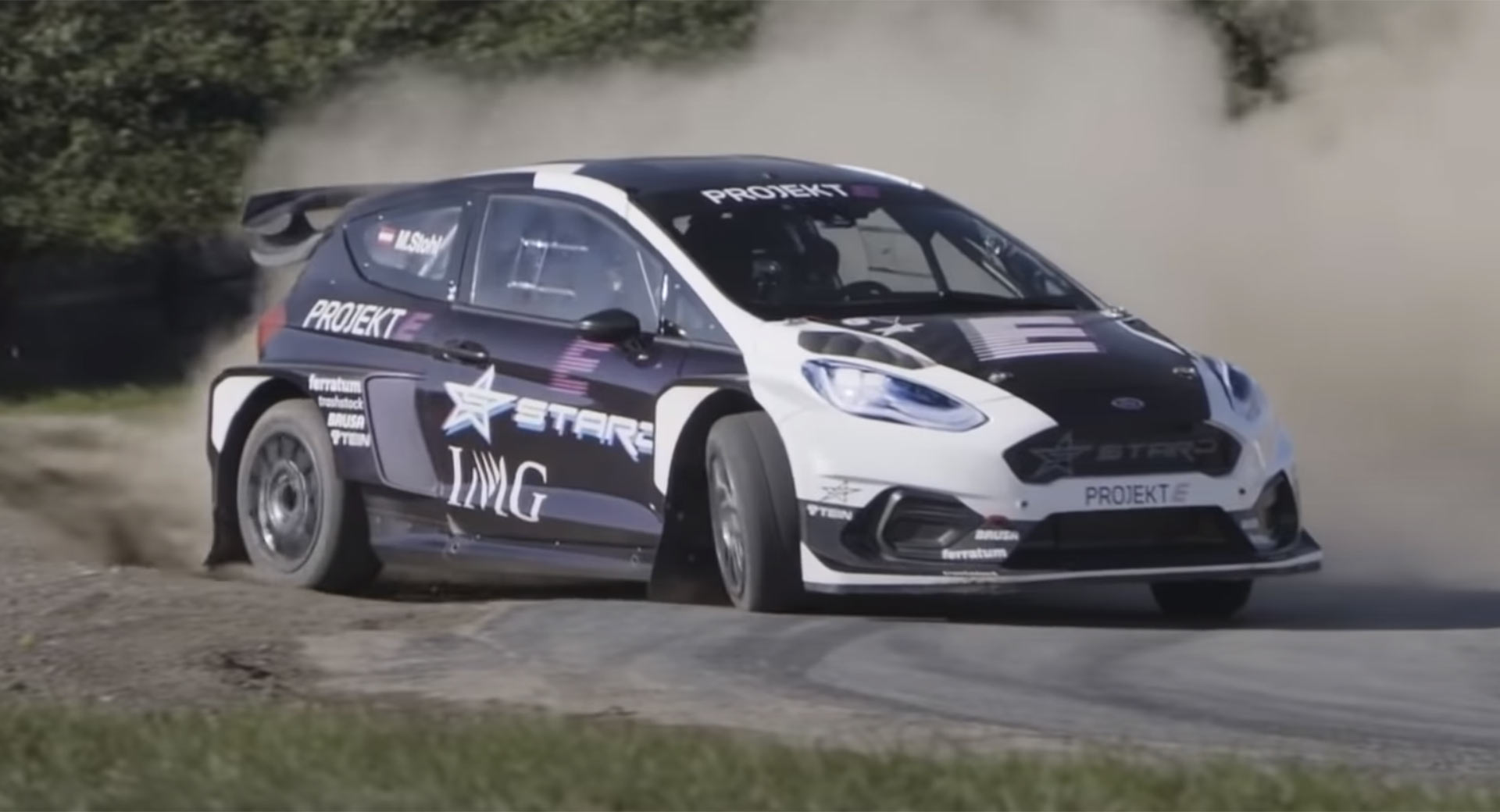 Tiff Needell Experiences The 613 HP All-Electrical Rallycross Automobile Auto Recent