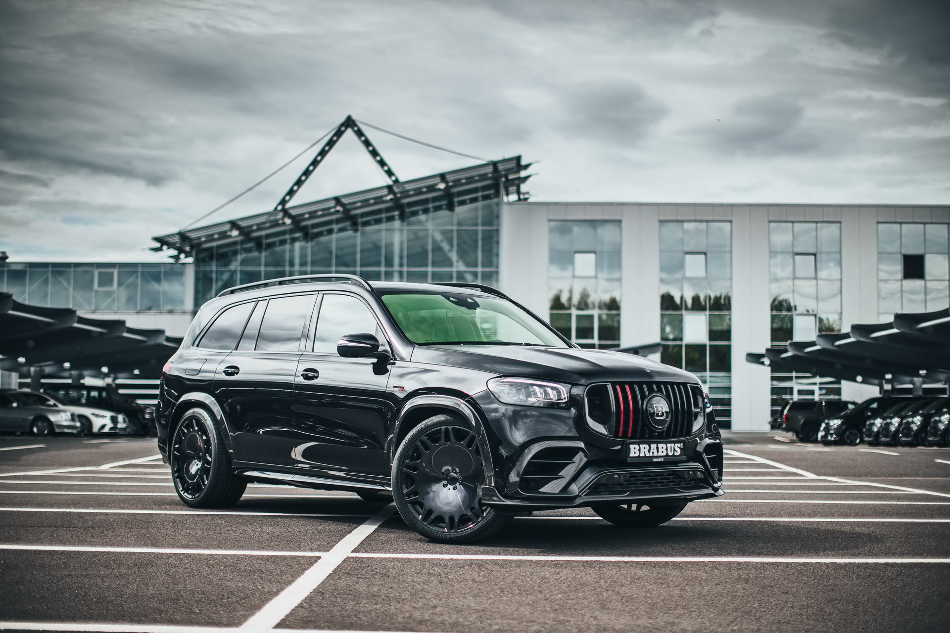 Brabus Puts Mercedes-AMG GLS 63 Into A Nightclub Bouncer Suit | Carscoops