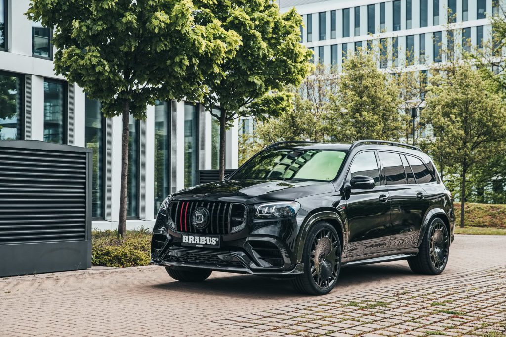 Brabus Puts Mercedes-AMG GLS 63 Into A Nightclub Bouncer Suit | Carscoops