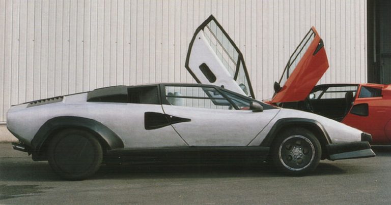 The 1987 Lamborghini Countach Evoluzione Prototype Paved The Way For ...