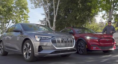 Audi e-tron Sportback And Ford Mustang Mach E Ranges Tested In The Real ...