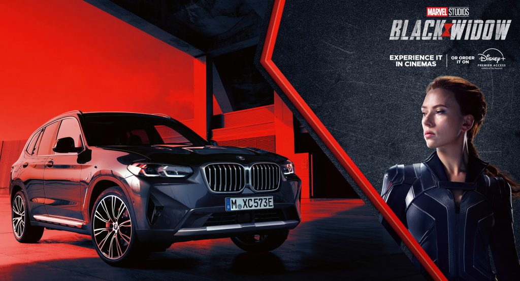  Natasha Romanoff Drives A BMW X3 On Marvel’s Latest Film Black Widow