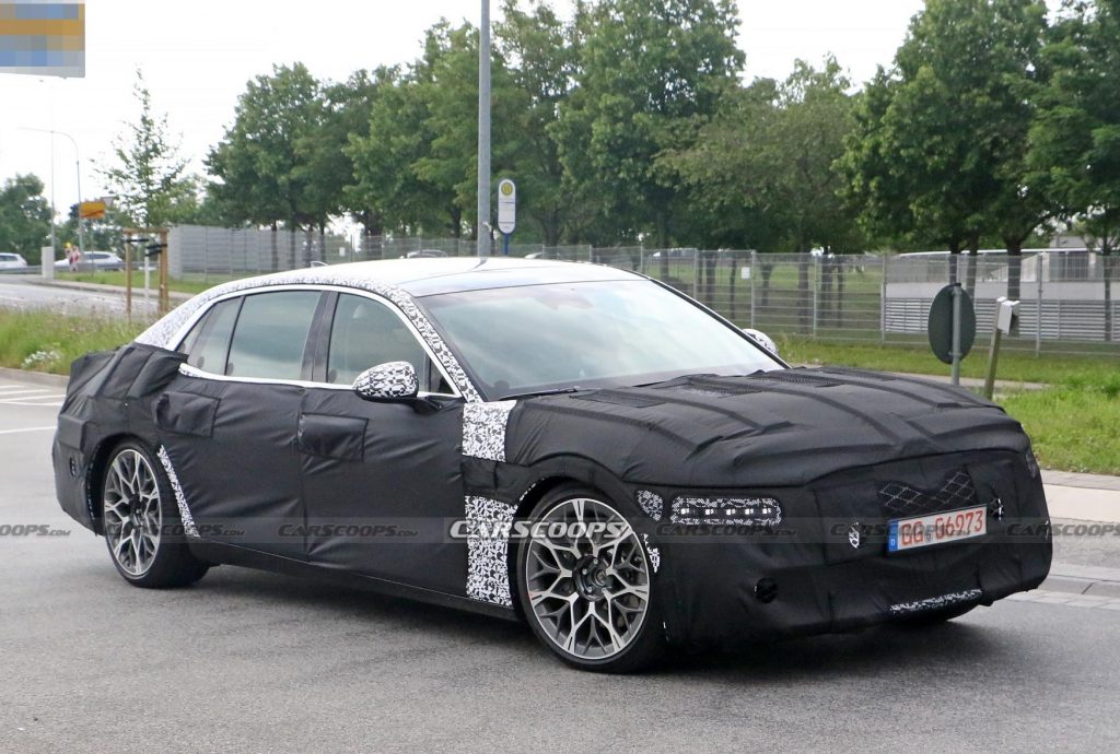  2022 Genesis G90 Spied Ahead Of Possible Year End Launch