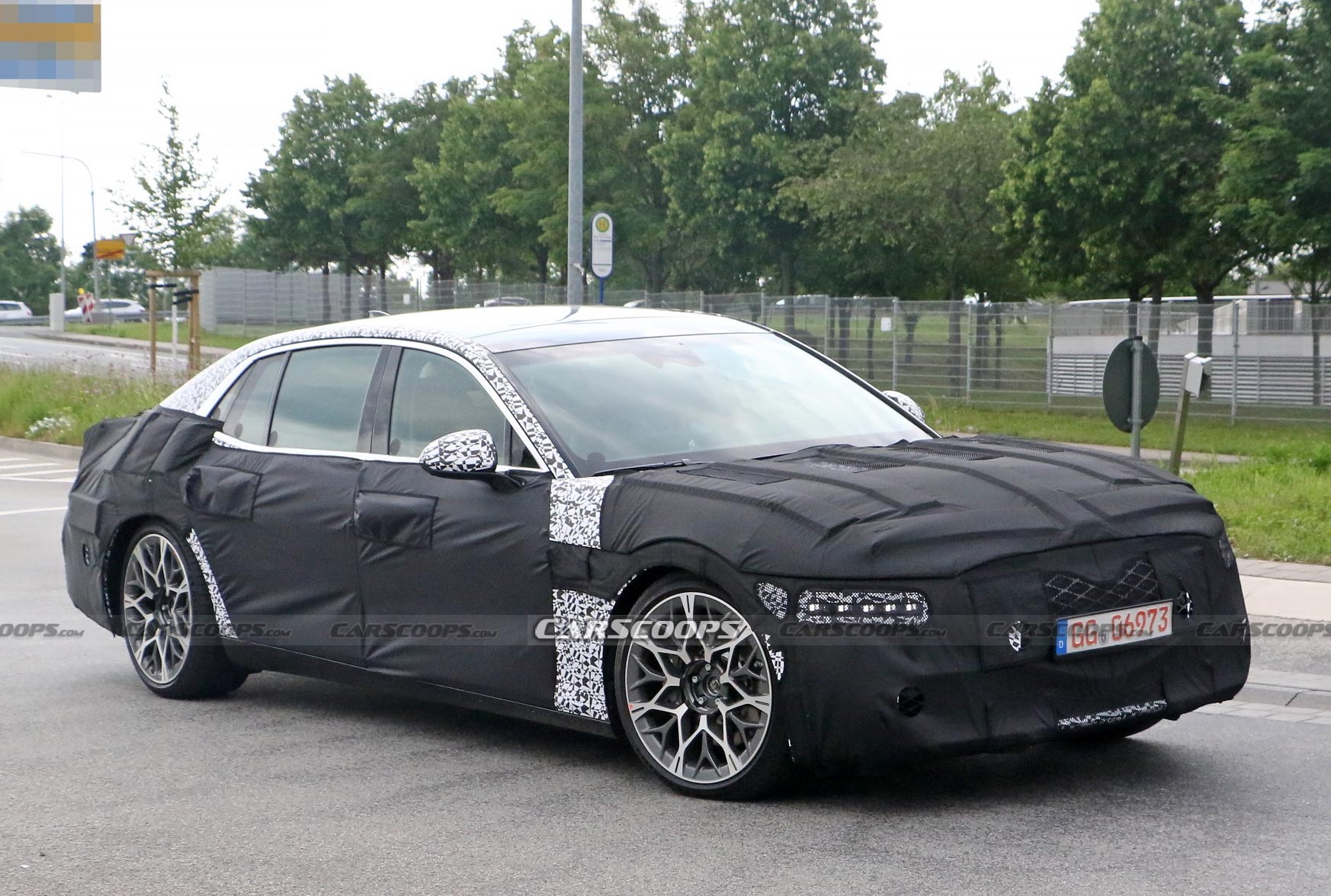 2022 Genesis G90 Spied Ahead Of Possible Year End Launch | Carscoops