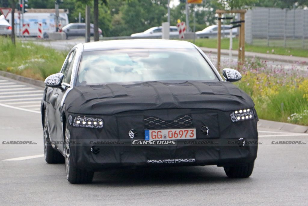 2022 Genesis G90 Spied Ahead Of Possible Year End Launch | Carscoops