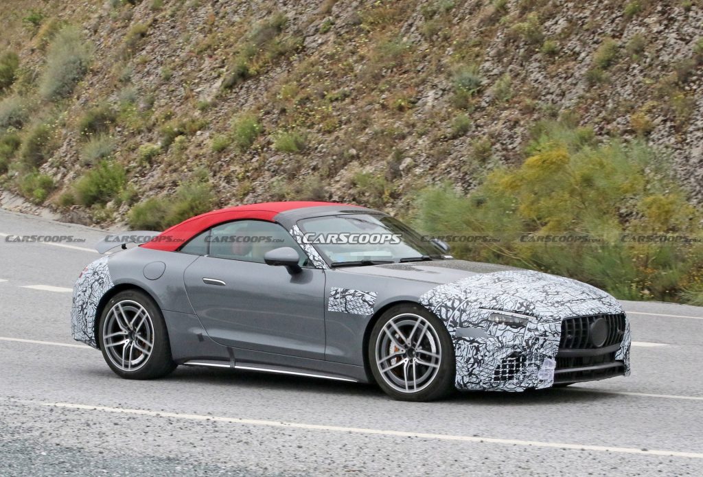 2022 Mercedes-AMG SL Drops Camo And Looks Like A Four-Seat GT Roadster ...