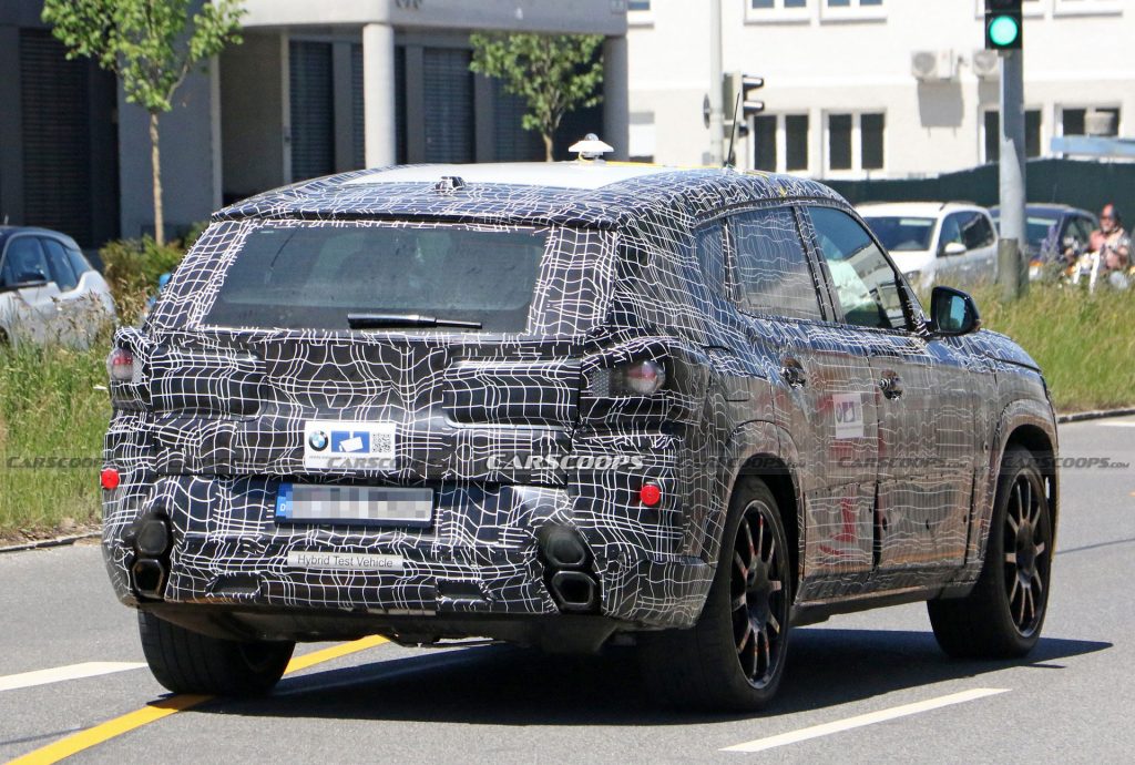 Check Out The 2023 BMW X8 Super-Sized Coupe-SUV’s Stacked Exhaust Pipes ...