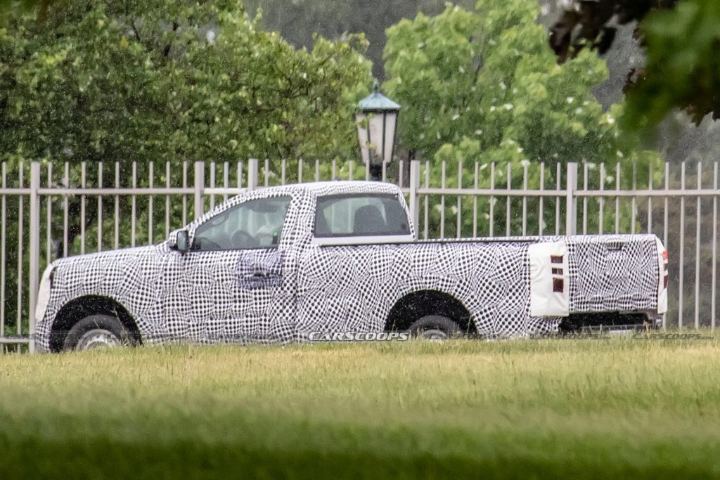 Ford Caught Testing Worksite Special Single-Cab Version Of 2023 Ranger