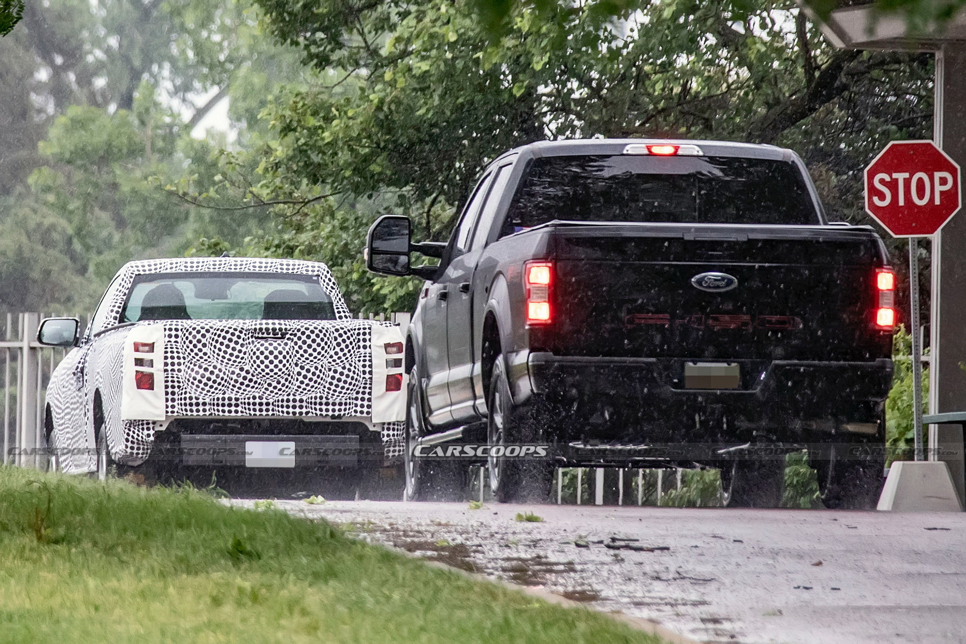 Ford Caught Testing Worksite Special Single-Cab Version Of 2023 Ranger