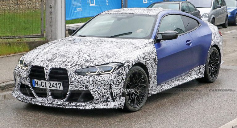 Mystery 2023 BMW M4 Prototype That May Be A CS Or CSL Hardcore Variant ...