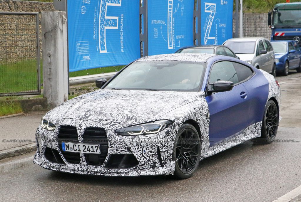 Mystery 2023 BMW M4 Prototype That May Be A CS Or CSL Hardcore Variant ...