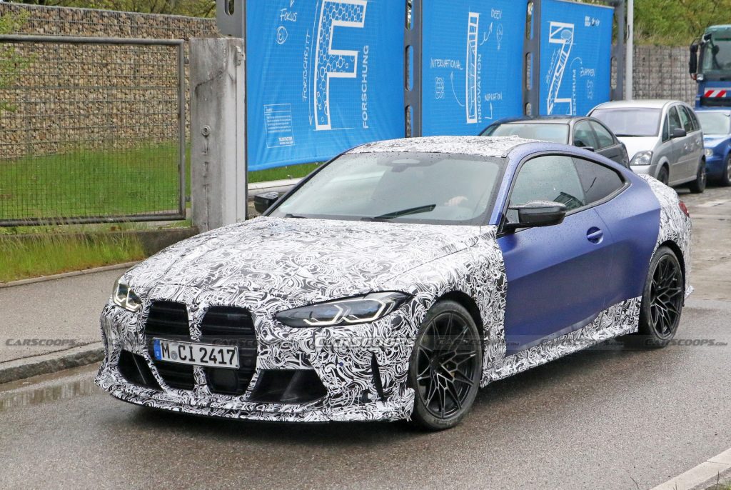 Mystery 2023 BMW M4 Prototype That May Be A CS Or CSL Hardcore Variant ...